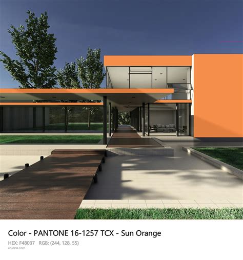 About PANTONE 16 1257 TCX Sun Orange Color Color Codes Similar