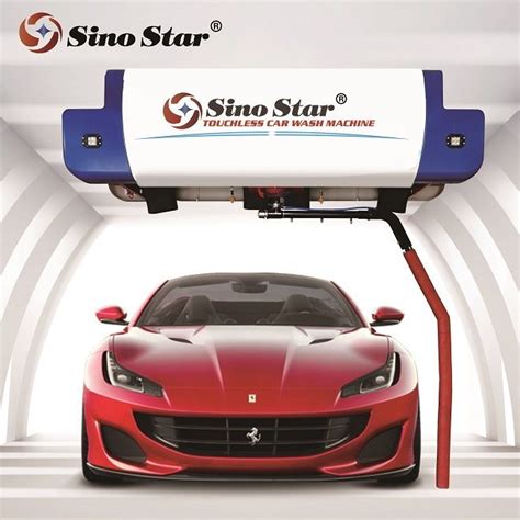 Sino Star High Efficiency Automatic Touch Free Car Wash Equipment In