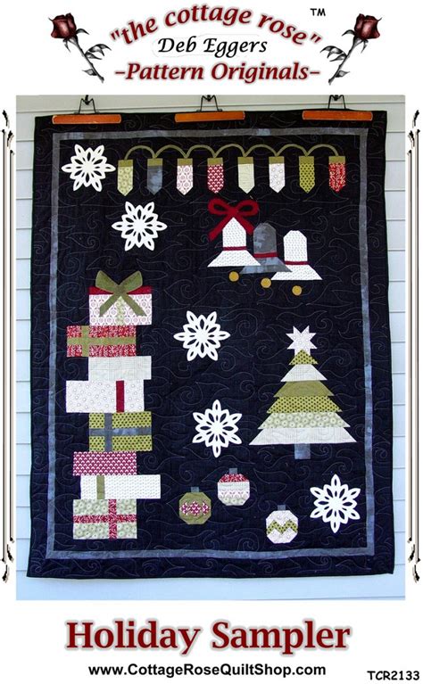 Holiday Sampler Quilt Patterns Quilting Books Patterns And Notions