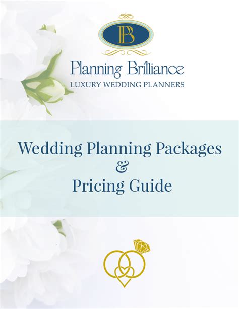 Download Our Wedding Planning Packages And Pricing Guide Planning