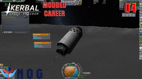 Kerbal Space Program Modded Career Cratering The Mun Youtube