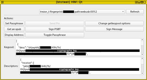 Walkthrough Using A Hardware Wallet With Bitcoin Core Wallet