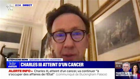 Cancer de Charles III Il y a une volonté de transparence dans la