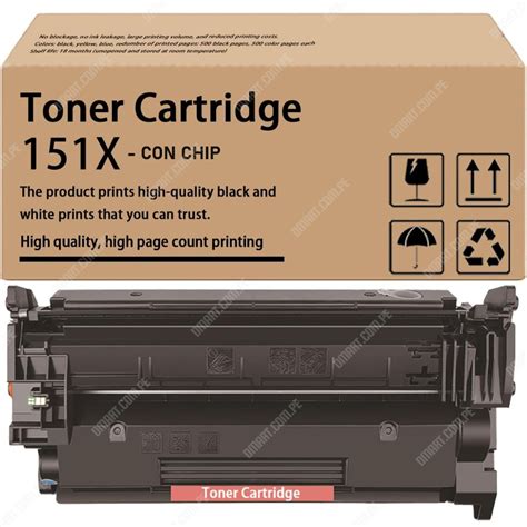 Tóner Compatible Hp 151X W1510X Black LaserJet Pro 4003dw MFP 4103fdw