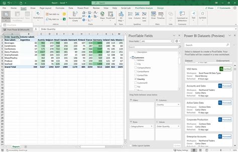 Creating A Power Bi Dataset Using An Excel File Hot Sex Picture