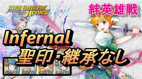 【feh】絆英雄戦 エキドナ＆ララム インファナル 配布のみ 聖印・継承なし【feヒーローズ】bhb Echidna And Larum