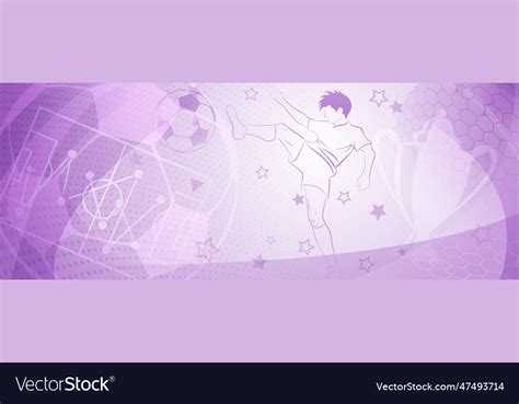 Abstract soccer background Royalty Free Vector Image