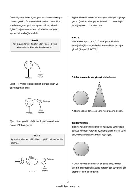 SOLUTION 10 Sinif Fizik Elektrik Ve Manyetizma Ders Notlari Ve Calisma