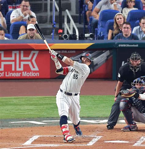 侍ジャパン・村上宗隆、カンペキwbc1号同点弾！！ 前日の逆転サヨナラ打の勢いそのままに／wbc イザ！