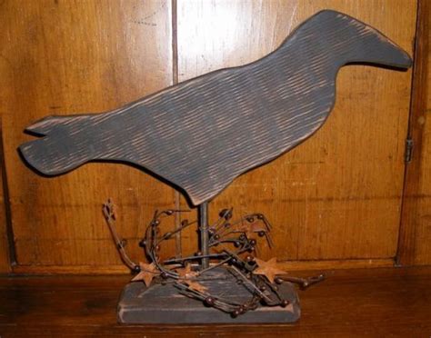 Primitive Decor Crows And Primitives On Pinterest