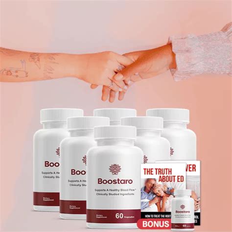 Boostaro Official 1 All Natural Formula For Ed