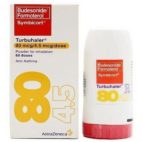 Symbicort Turbuhaler Budesonide And Formoterol Inhalation Powder Latest