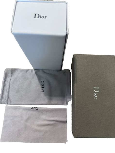 Christian Dior Sunglasses Case With Box And Dust Cloth Authentic EBay