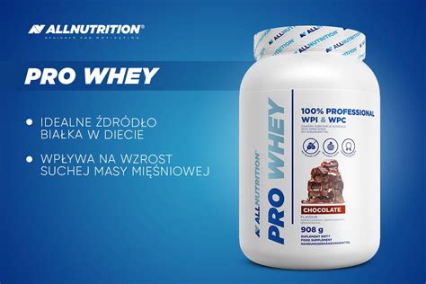 Pro Whey 908g Allnutrition • 129 Zł • Najtaniej • Sklep Sfd