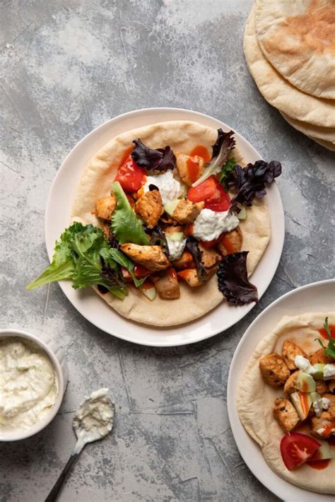 The Best Chicken Pitas With Tzatziki Modern Crumb