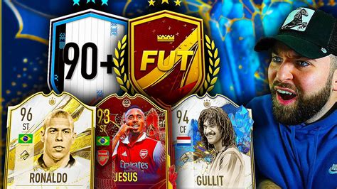 TOTS FUT CHAMPS REWARDS 100x 90 ICON PACKS YouTube