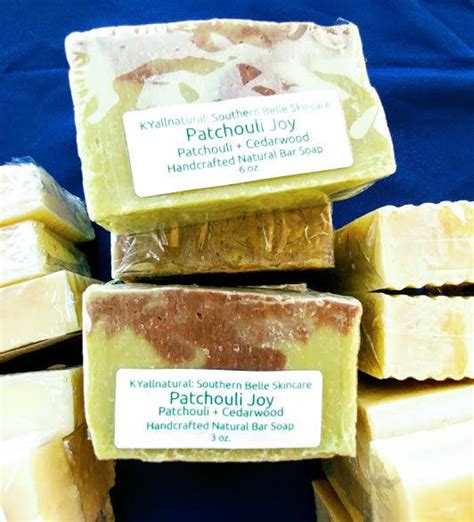 Patchouli Joy Natural Handcrafted Bar Soap Patchouli Himalayan