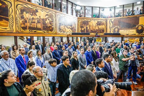 Sess O Solene Marca Abertura Dos Trabalhos Legislativos De Na