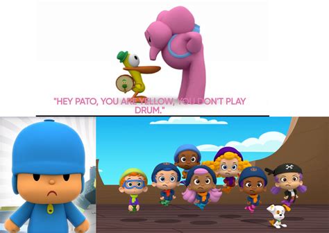 The Bubble Guppies And Pocoyo Are Angry At Elly By Zmcdonald09 On Deviantart