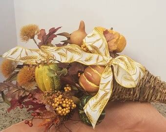 Horn Of Plenty Cross Stitch Pattern Thankful Cornucopia Etsy