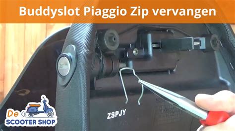 Contactslot Buddy Piaggio Zip Vervangen Montagevideo De Scooter