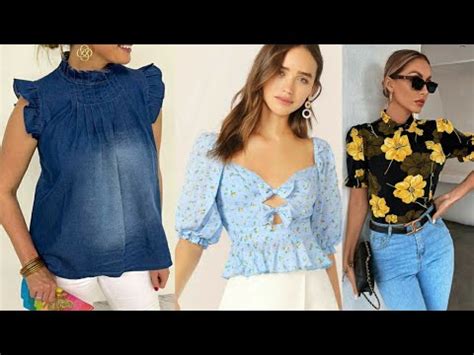 HERMOSAS BLUSAS DE MODA PARA MUJER YouTube