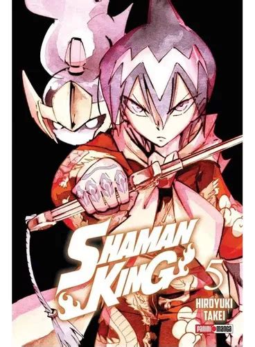 Shaman King De Hiroyuki Takei Vol 5 Editorial Panini Tapa Blanda