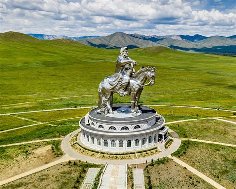 Genghis Khan Statue in Mongolia