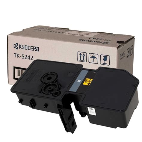 Toner Kyocera TK 5242K Preto M5526CDW P5026CDN M5526 P5026 5526CDW