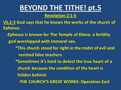 Beyond The Tithe Pt 5 One Of The Most Challenging Things In Life Is To