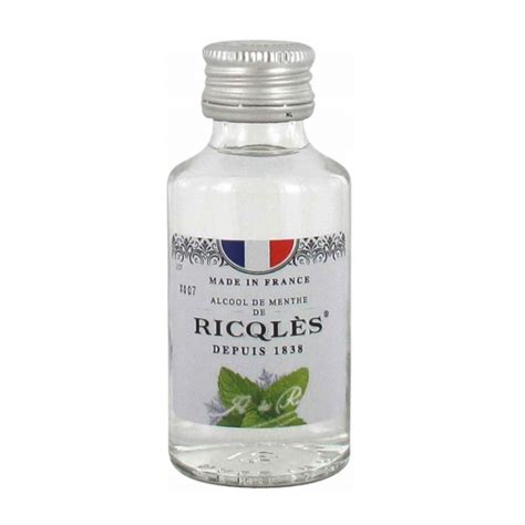 Ricqles Alcool De Menthe Poivree 50 Ml