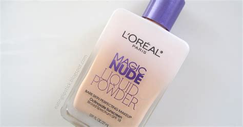 Eating Lipstick L Oreal Magic Nude Liquid Powder Foundation