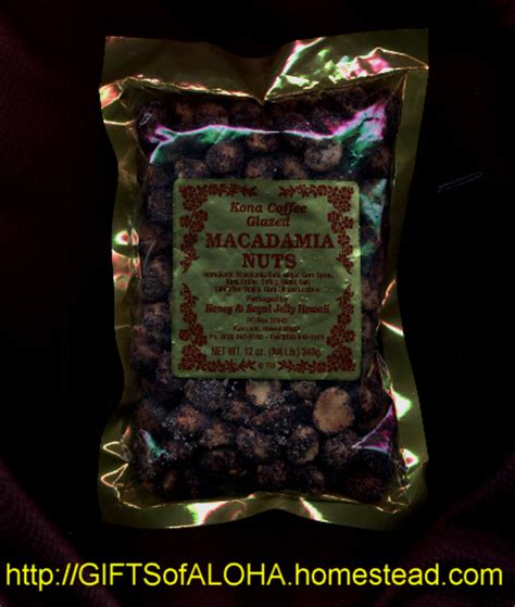 Oz Kona Coffee Glazed Hawaiian Roasted Macadamia Nuts