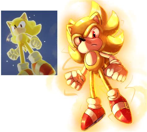 Super Sonic Sonic Frontiers Redraw By Funtimefnaf2020 On Deviantart