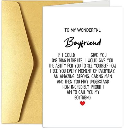 Amazon Alotozo Boyfriend Birthday Card Happy Birthday Gifts To My