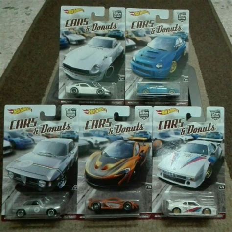 Hot Wheels Car Culture Cars Donuts Edition Shopee Malaysia