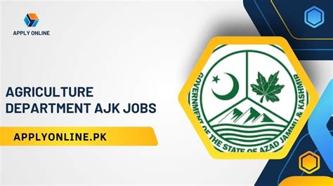 Agriculture Department AJK Jobs 2024 Apply Online