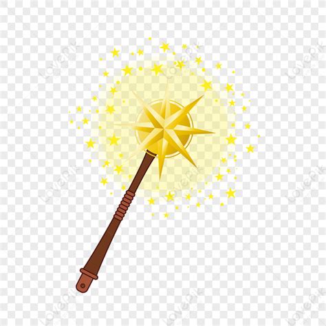 Anise Star Magic Wand Clip Arthalowooden Handle Png Transparent