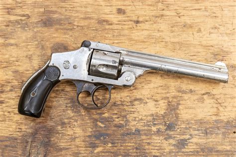 Smith And Wesson 38 Sw Double Action 3rd Model Late 1800`s Used Trade In Revolver Sportsman S