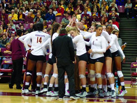 Gopher volleyball taps elusive chemistry of team spirit – MSR News Online