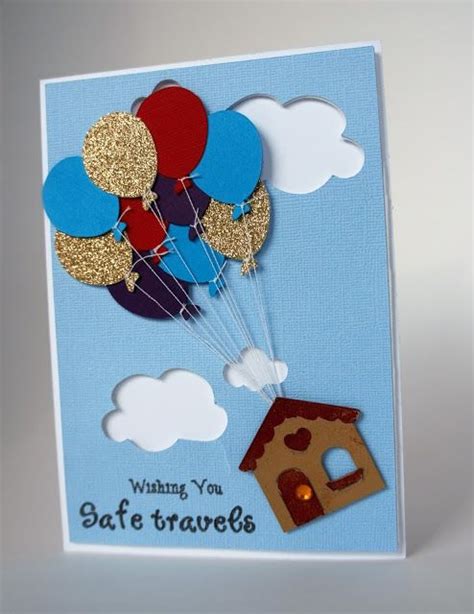 Going Away Card - Up Style! | Going away cards, Farewell cards, Cards ...