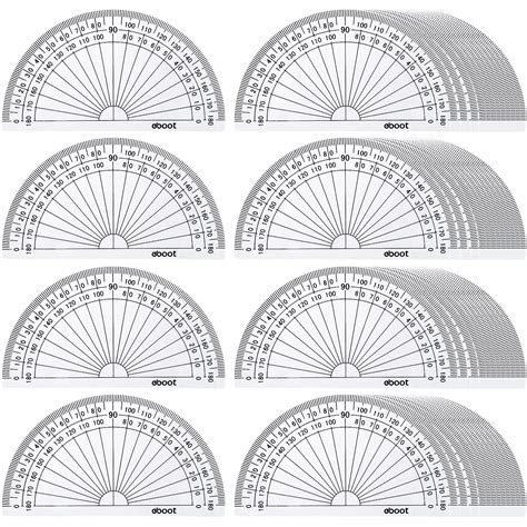 Snapklik Eboot Pack Math Protractors Plastic Protractor