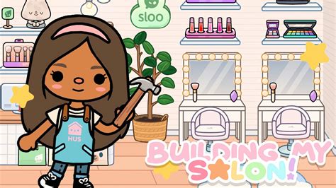 Building My Dream Salon In Toca World New Update 💇🏾‍♀️ Voiced 🔊