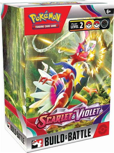 Scarlet And Violet Build And Battle Box Sv01 Scarlet And Violet Base Set