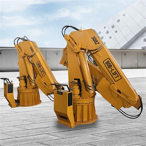 Customized Hydraulic Knuckle Boom 8 Ton Manipulator Marine Crane