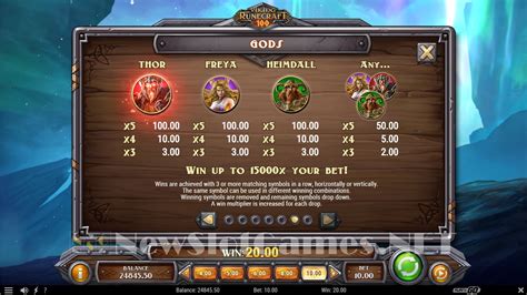 Viking Runecraft 100 Slot Play N GO Review 2024 Demo Game