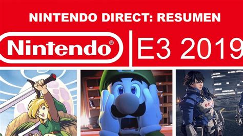 E3 2019 Resumen Del Nintendo Direct Todos Los Juegos Y Novedades