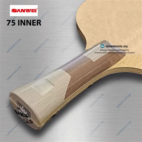 Sanwei Blade Sanwei 75 Inner FL Composite Carbon Table Tennis Blade