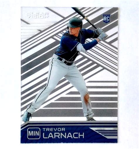 Trevor Larnach Panini Chronicles Clear Vision Baseball Rc