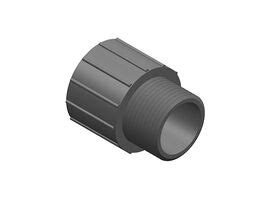 Schedule Pvc U Valve Socket Mm Plain Female X Mm Npt Male From Reece